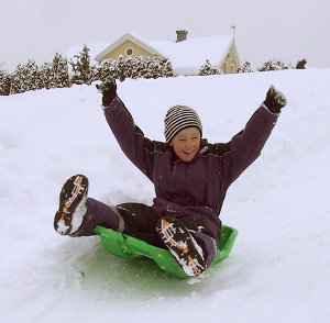 Kinder im Schnee