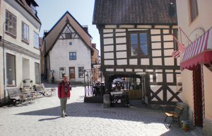 Historisches Visby auf Gotland