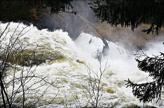 Tännforsen Wasserfall